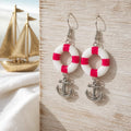 Boucles d’oreilles marin