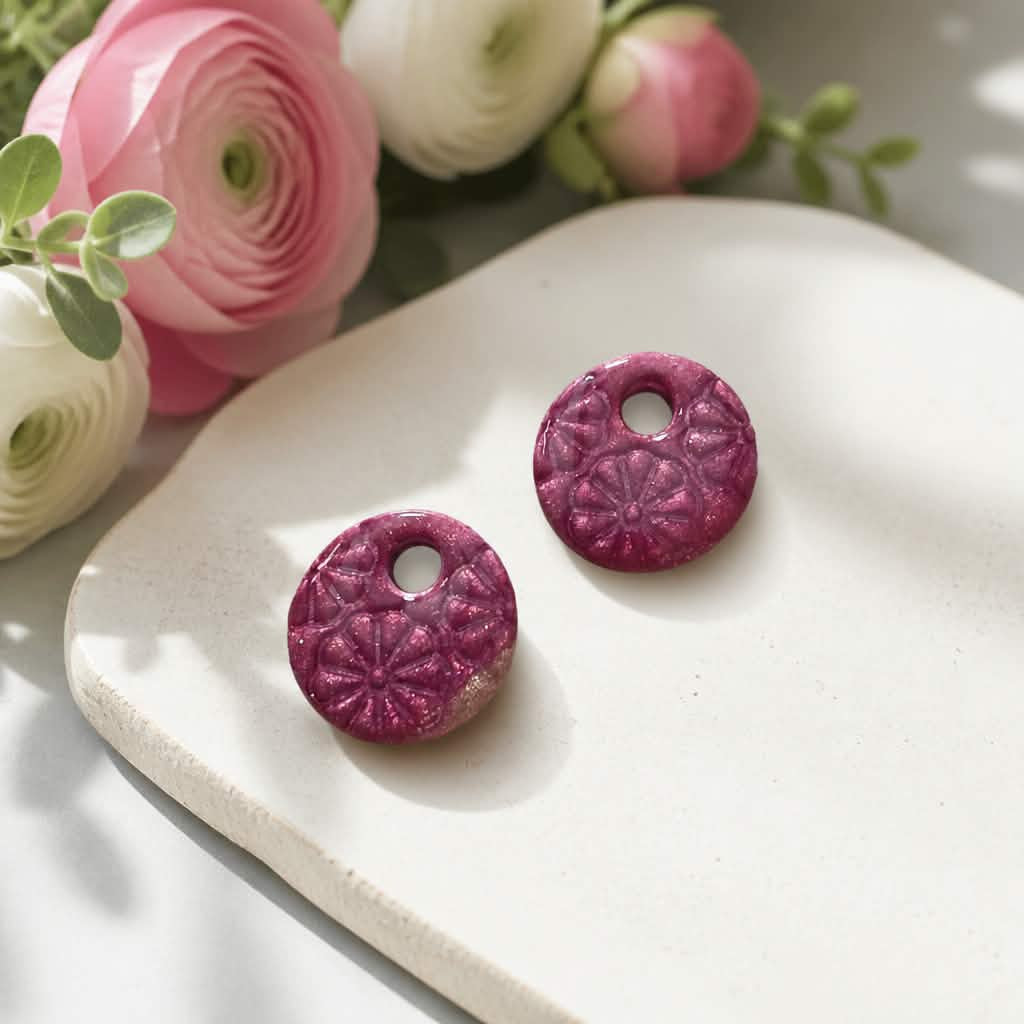 Pampille prunes/rose