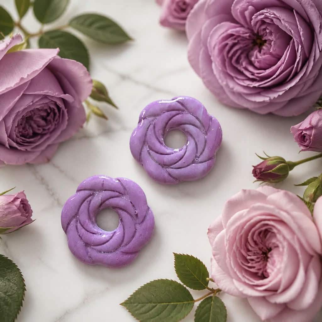 Pampille prunes/rose