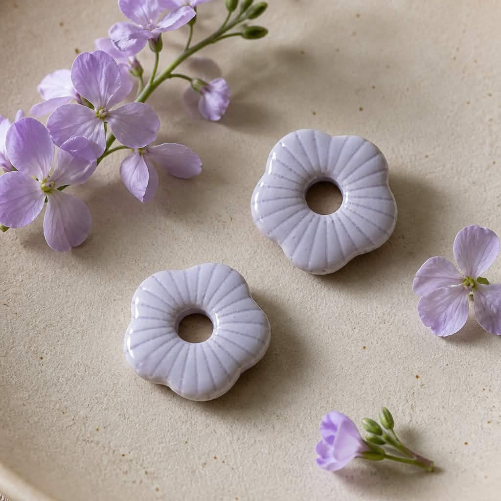 Pampille prunes/rose