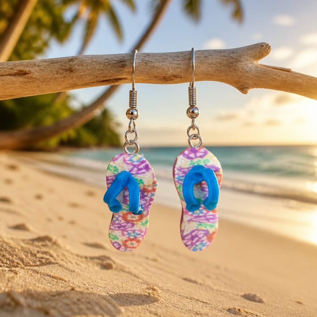 Boucles d’oreilles tongs