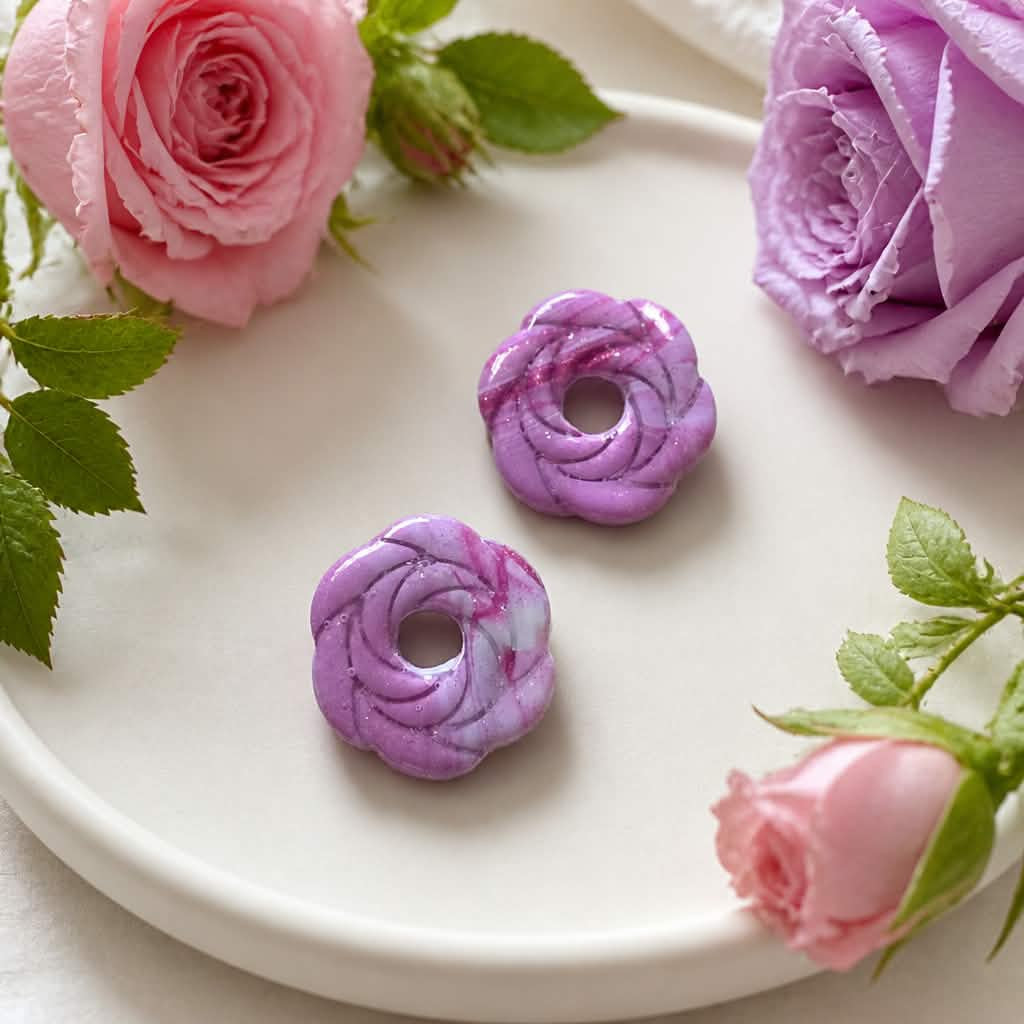 Pampille prunes/rose