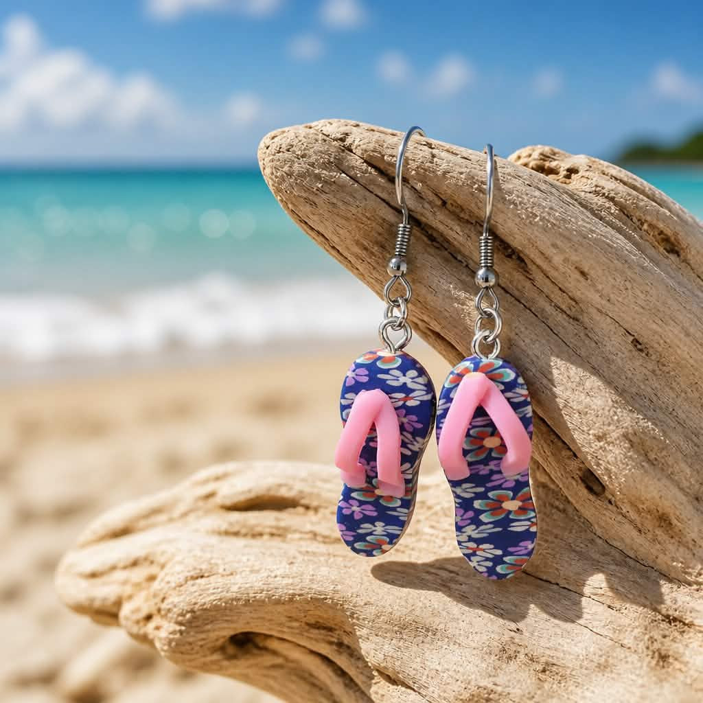 Boucles d’oreilles tongs