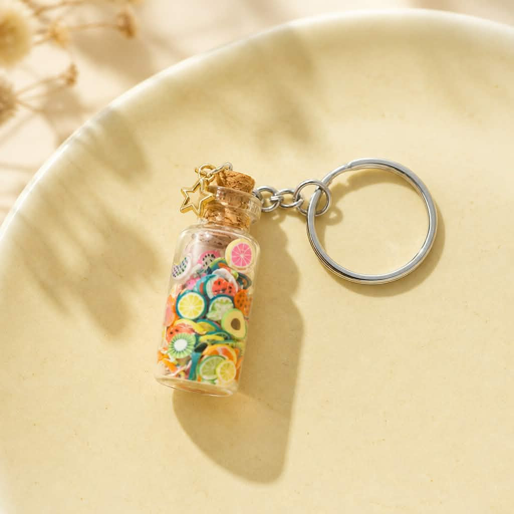 Porte clé bouteille
