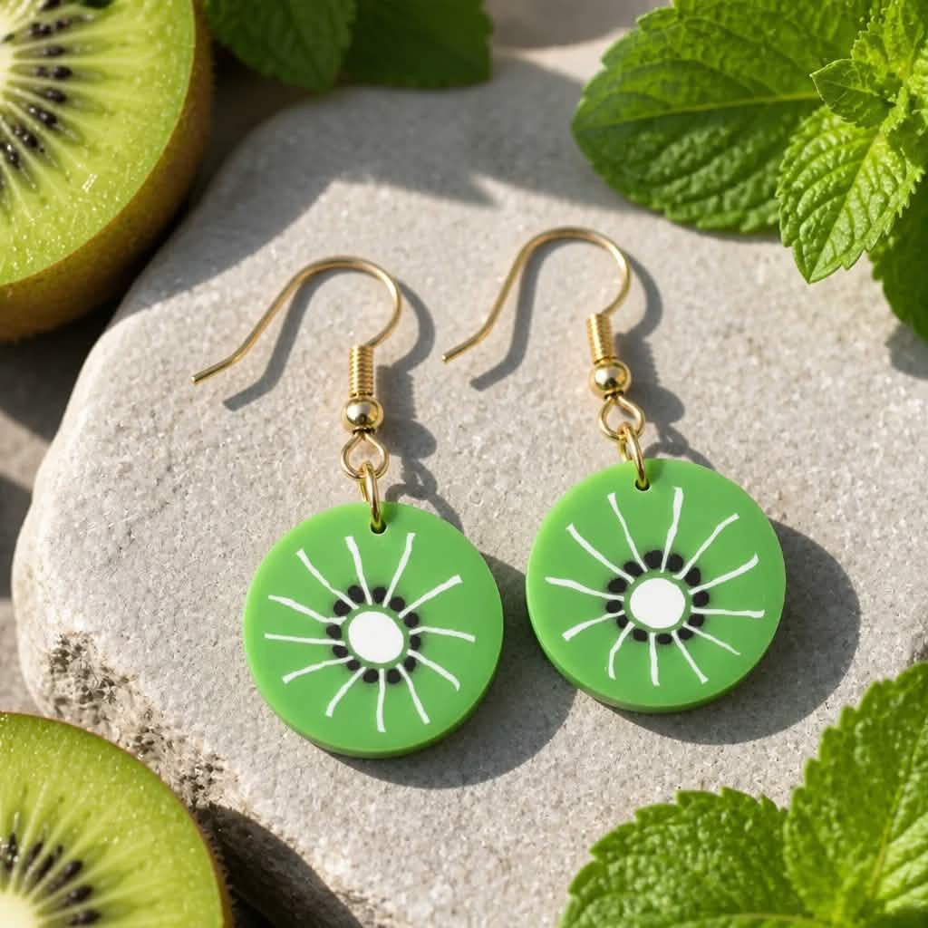 Boucles d’oreilles fruits
