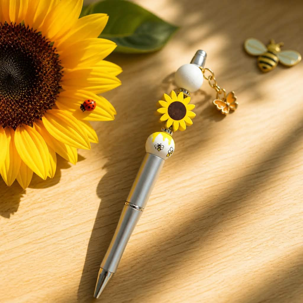 Stylos thème Fleurs