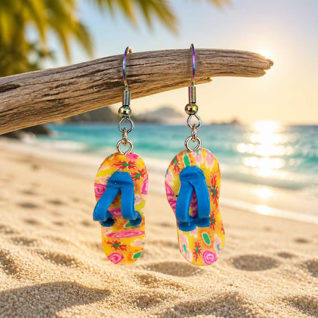 Boucles d’oreilles tongs