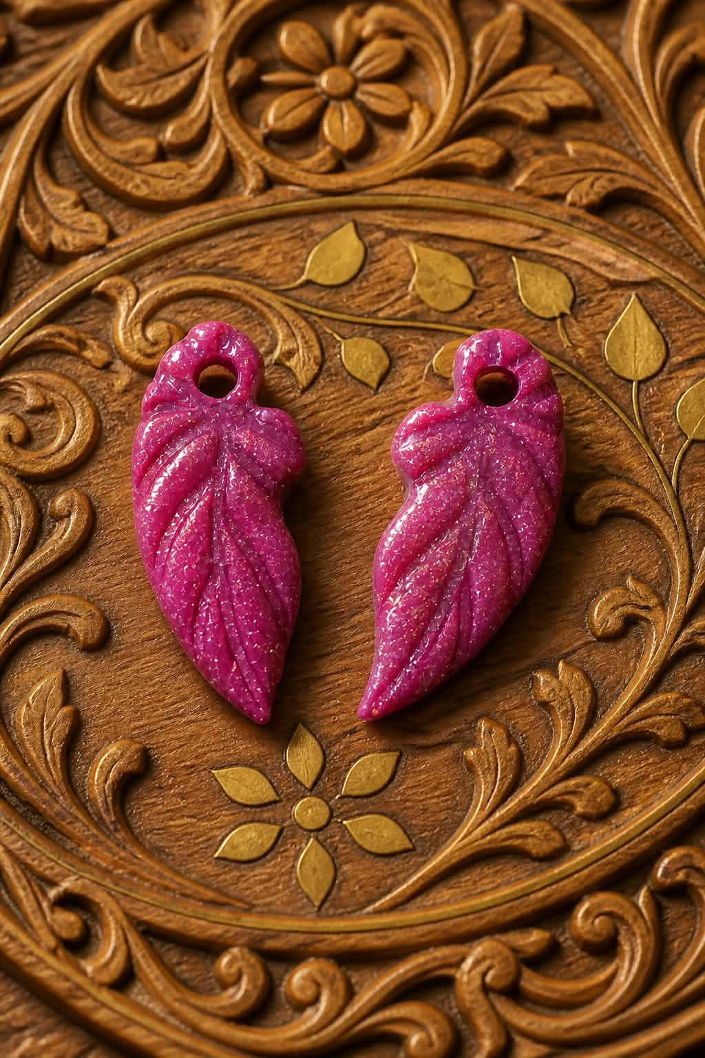 Pampille prunes/rose