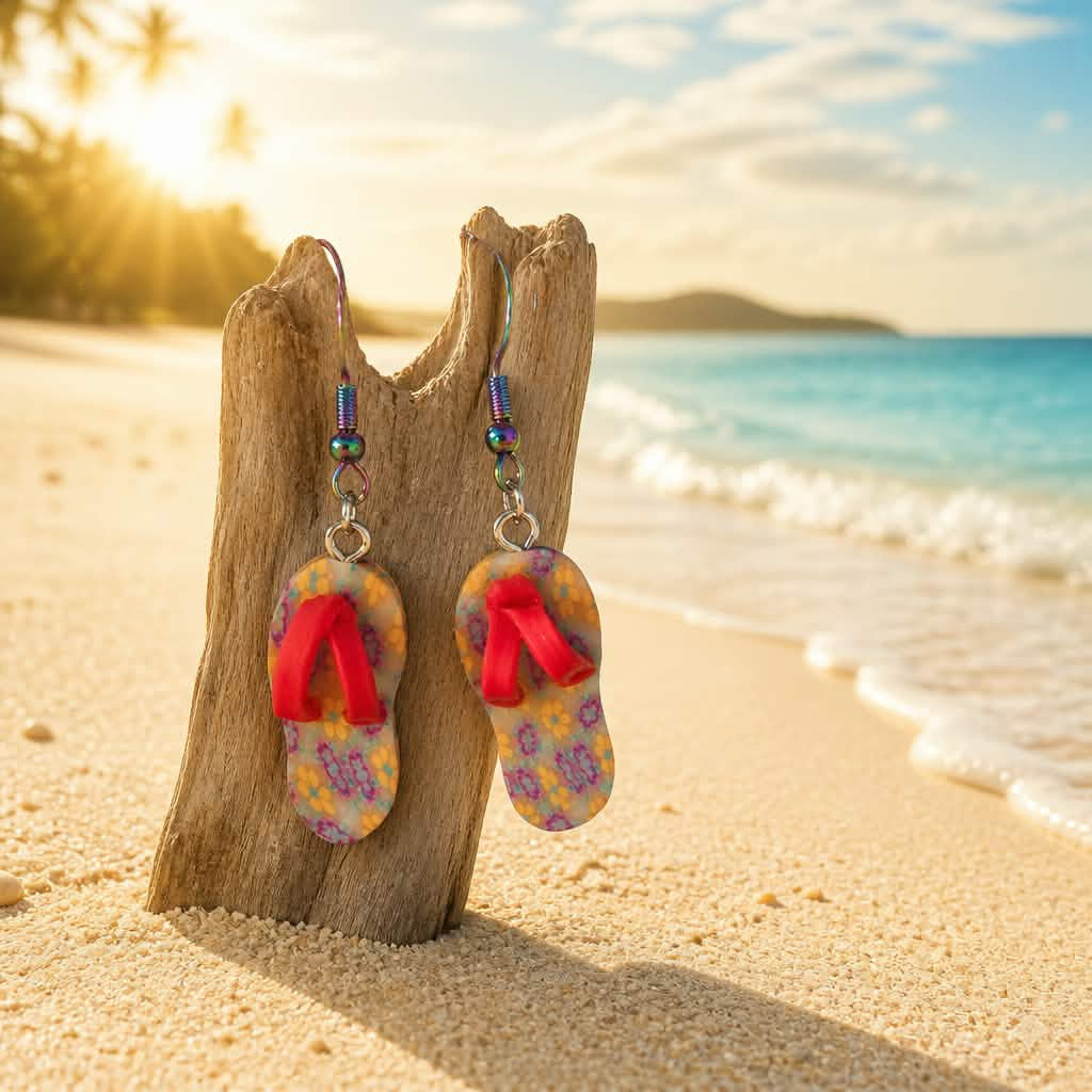 Boucles d’oreilles tongs