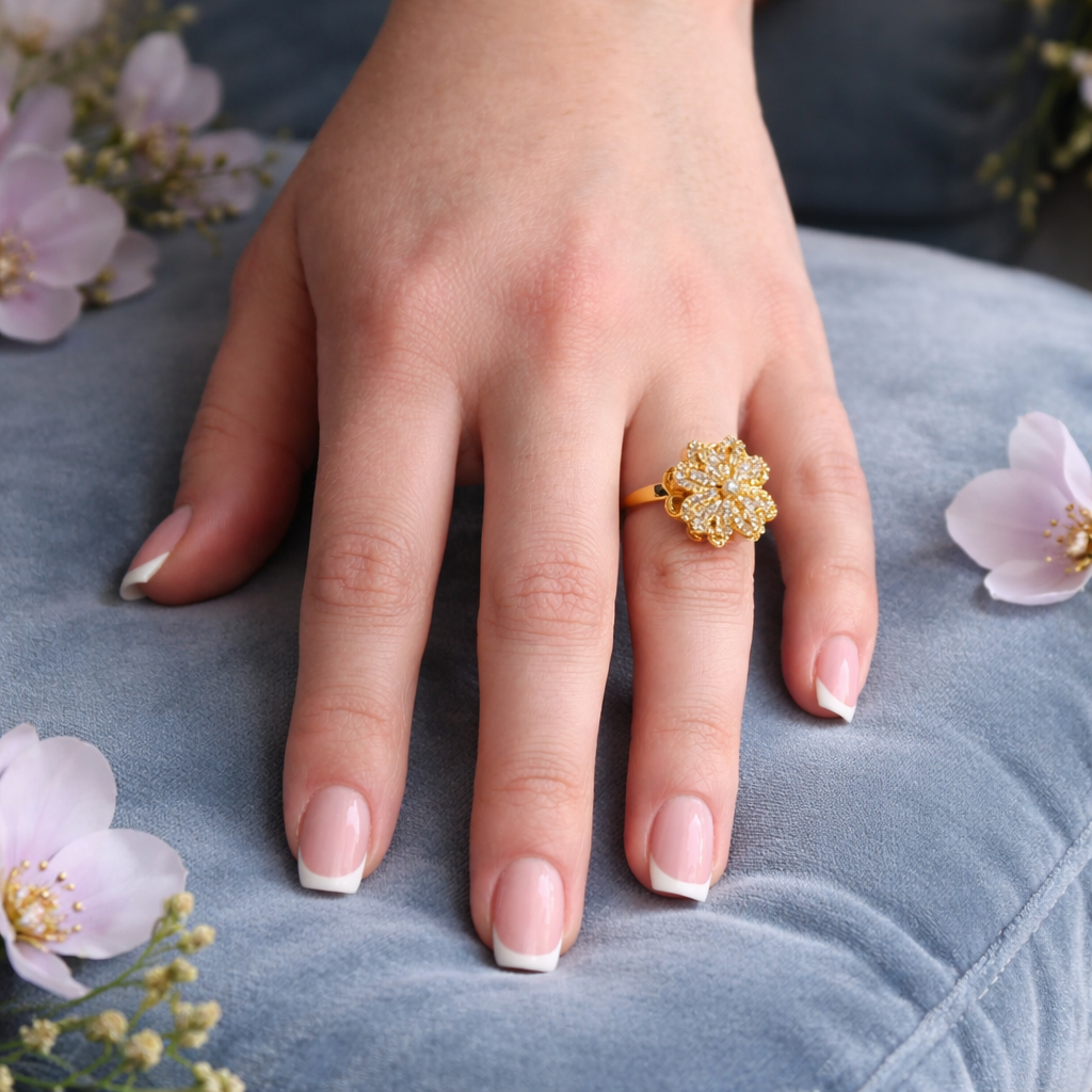 Bague anti-stress Ambre