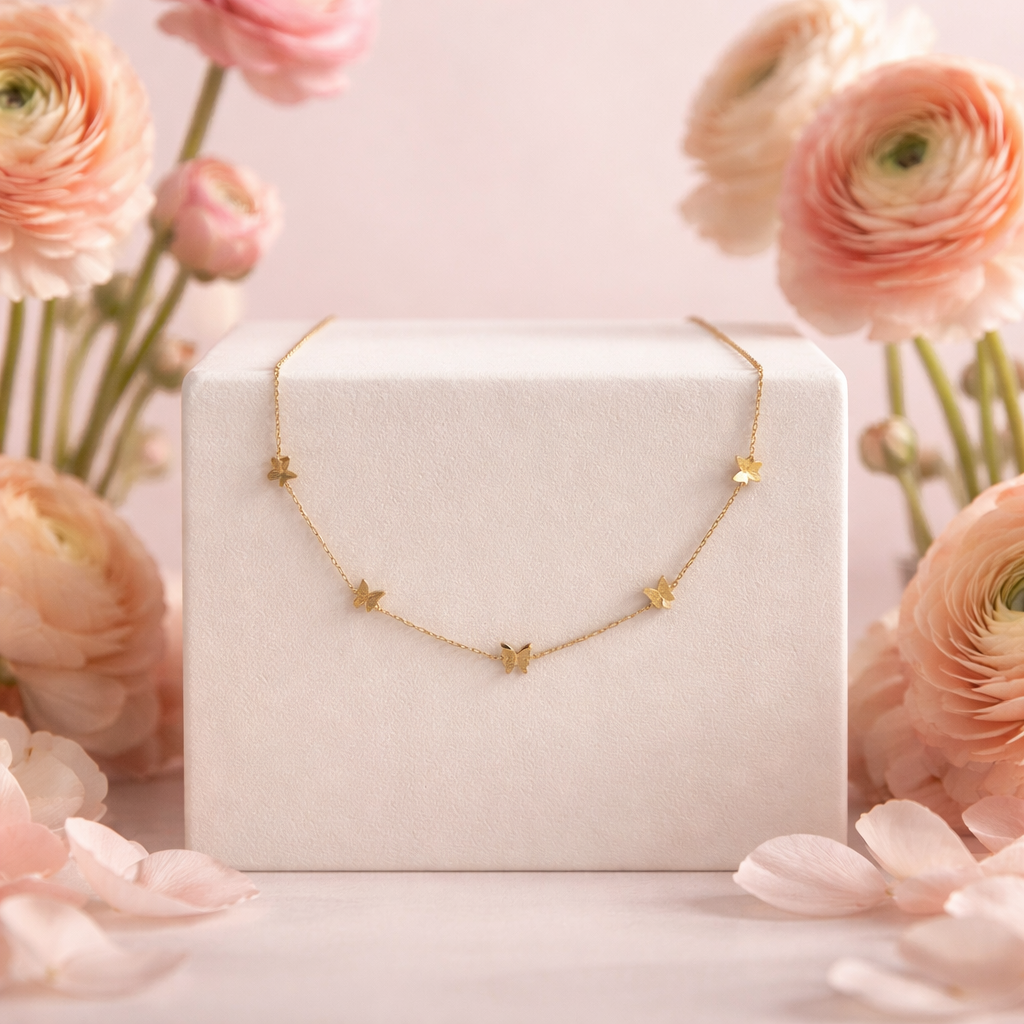 Collier Papillon Sandy