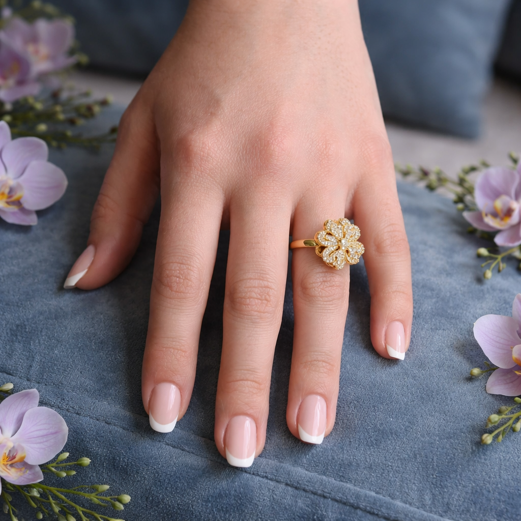 Bague anti-stress Ambre